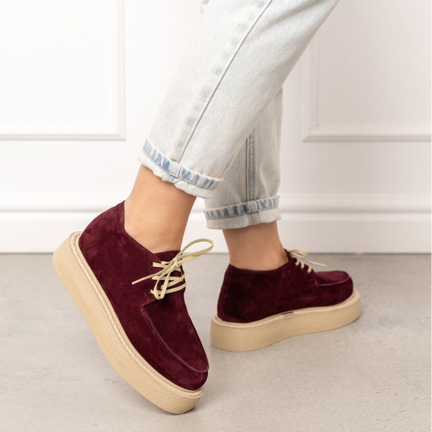    Pantofi - .Loro - Dark Cherry
